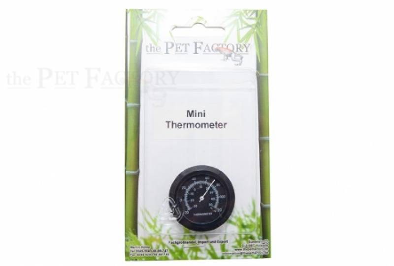 Mini Thermometer schwarz